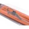Montura DREAD CAT Rattle Snake, marime 4/0, kevlar 80cm, 80lbs, vartej, marime 2/0, zornaitoare