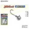 Jig turnat KAMATSU Jighead Extra, Nr.5/0, 10g, 3buc/plic