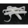Twister KP BAITS Hybrid Worm 7.5cm, culoare 001, 5buc/plic