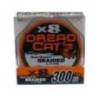 Fir textil DREAD CAT X8 Black, 0.60mm, 72.2kg, 300m