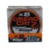 Fir textil DREAD CAT X8 Black, 0.50mm, 59.6kg, 300m