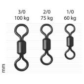 Vartej DREAD CAT Big Game pentru somn, marime 2/0, 75kg, 5 buc/plic
