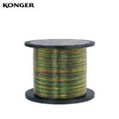 Fir monofilament KONGER Team Carp Rainbow Camo, 0.35mm, 13.50kg, 1000m