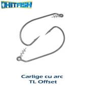 Carlig offset cu arc HITFISH TLO, Nr.6/0, 3buc/plic