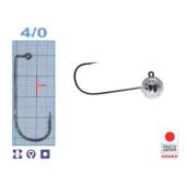 Microjig turnat MEITO HOOKS, Nr.4/0, 10g, 5buc/plic