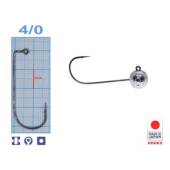 Microjig turnat MEITO HOOKS, Nr.4/0, 8g, 5buc/plic