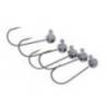 Microjig turnat MEITO HOOKS, Nr.3/0, 3g, 5buc/plic