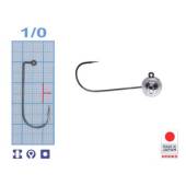 Microjig turnat MEITO HOOKS, Nr.1/0, 8g, 5buc/plic