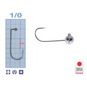 Microjig turnat MEITO HOOKS, Nr.1/0, 6g, 5buc/plic