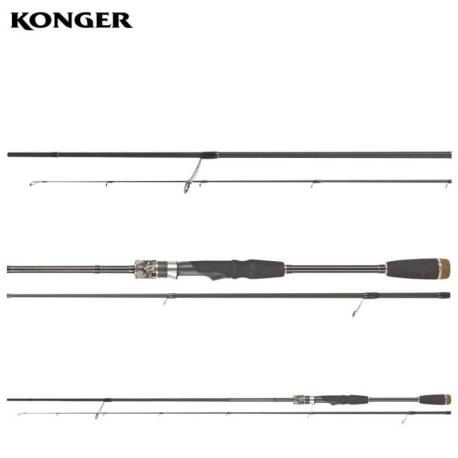Lanseta KONGER Venom Skipper Spin, 2.28m, 10-35g, 2 tronsoane