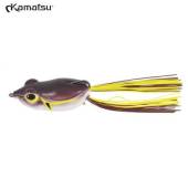 Broasca topwater KAMATSU Hollow Frog 5.5cm, 14g, culoare 003 Pumpkin