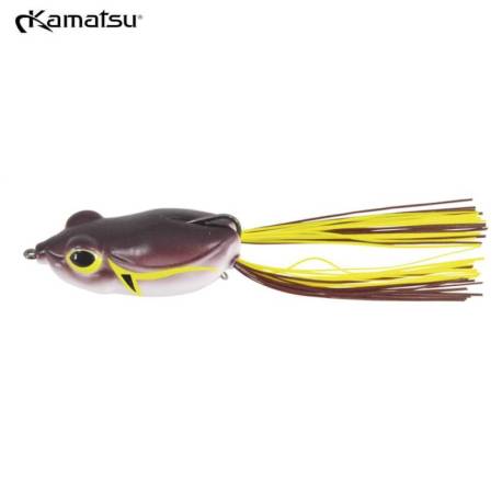 Broasca topwater KAMATSU Hollow Frog 5.5cm, 14g, culoare 003 Pumpkin