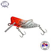 Vobler VIDRA LURES Locust 4cm, 4g, sinking, culoare RH Red Head