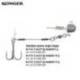 Montura KONGER Swimbait System Stinger 1 ancora, 1/0, pin, 9cm, 27kg, 5g