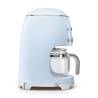 Cafetiera SMEG50's Style, DCF02PBEU, albastru