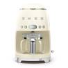 Cafetiera SMEG 50's Style, DCF02CREU, 1.4 L, crem