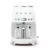 Cafetiera SMEG 50's Style, DCF02WHEU, 1.4 L, alb