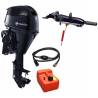 Motor termic TOHATSU MFS30D L 30CP, cizma lunga, pornire manuala