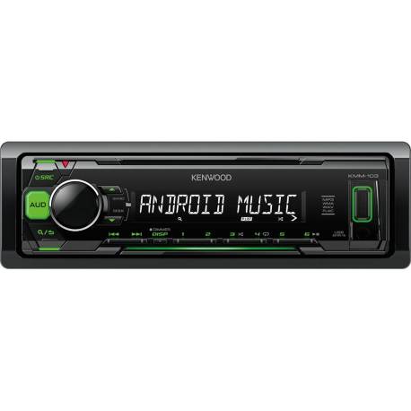 KENWOOD KMM-103GY Radio Cu Usb, Verde