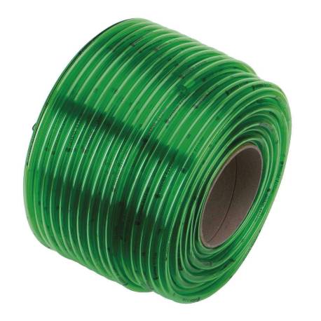 Furtun transparent verde GARDENA 4988, 10x2mm, rola 50m