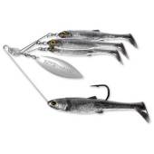 LIVE TARGET BaitBall Spinner Rig Small 11g 850 Purple Smoke/Silver