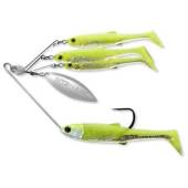 LIVE TARGET BaitBall Spinner Rig Small 11g 857 Chartreuse Silver