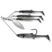 LIVE TARGET BaitBall Spinner Rig Small 7g 851 Purple Pearl/Silver