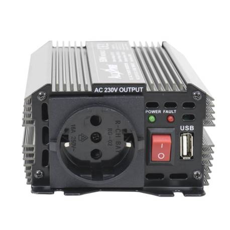 Invertor de tensiune AlcaPower by PRESIDENT 150W 12V-230V, sinusoida modificata, port USB