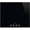 Plita ceramica incorporabila SMEG Universale SE364ETBM, electrica, 60 cm, negru