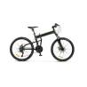 Bicicleta MTB-Folding Hummer CARPAT C2441S, roti 24", Verde/Negru