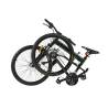 Bicicleta MTB-Folding Hummer CARPAT C2441S, roti 24", Verde/Negru