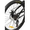 Bicicleta MTB-Folding Hummer CARPAT C2441S, roti 24", Verde/Negru