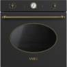Cuptor electric incorporabil SMEG Colonial SFP805AO, termoventilat, pirolitic, 60 cm