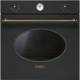Cuptor electric incorporabil SMEG Colonial SF800AO, multifunctional, antracit, 60 cm