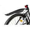 Bicicleta trekking copii RICH R2430A, roti 24", gri/albastru