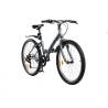 Bicicleta trekking copii RICH R2430A, roti 24", gri/albastru