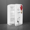 Mini frigider SMEG FAB10 Snoopy in estetica stilului anilor 50, 122L, 97x54.5x70cm