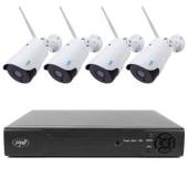 Pachet supraveghere video NVR PNI House IP716 si 4 camere PNI IP52 cu IP, 2MP