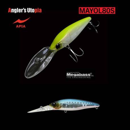 Vobler APIA Mayol 80S, 8cm, 15g, culoare 05 Gulf Iwashi