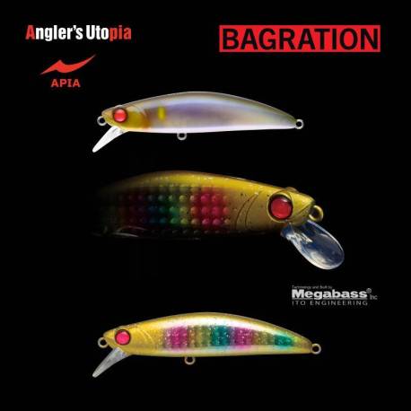 Vobler APIA Bagration 80, 13g, 8cm, culoare 01 Gold Joker XX