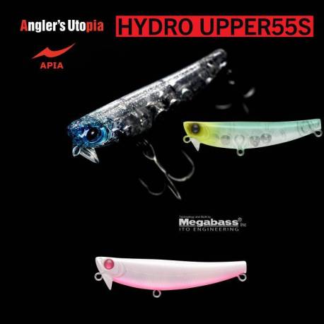 Vobler APIA Hydro Upper 55S, 5.5cm, 5.5g, culoare 102 Pearl Red Berry