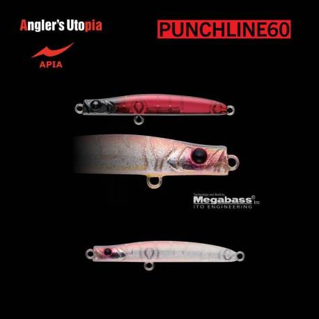 Vobler APIA Punch Line 60, 6cm, 5g, culoare 08 KJ Gigo