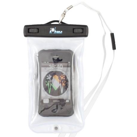 Husa impermeabila telefon AMPHIBIOUS iPhone Holder white 15x8cm