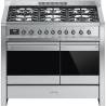 Aragaz cu gaz SMEG Classica A2-81, termoventilat, catalitic, 100x60 cm