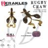 Rac siliconic HERAKLES Rugby Craw 7.6cm, culoare PB&J, 8buc/plic