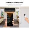 Sonerie inteligenta cu camera video iHUNT Smart Doorbell WIFI Alb