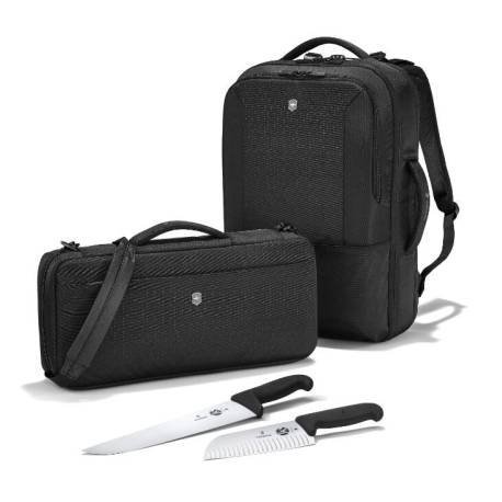 Set cutite si rucsac VICTORINOX 5.4953 Chef’s Backpack and Knife Folder Set
