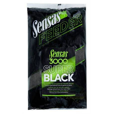 Nada SENSAS Feeder 3000 Super Black 1kg