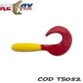 Grub RELAX Twister Standard 8cm, culoare TS052, 4buc/plic