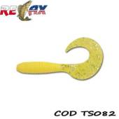 Grub RELAX Twister Standard 8cm, culoare TS082, 4buc/plic